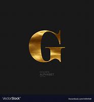 Image result for Golden Letter G