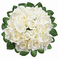 Image result for White Rose Flower Bouquet