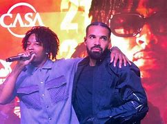 Image result for 21 Savage and Drake Concert