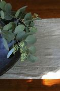 Image result for Linen Table Runner