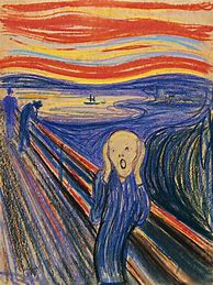 Image result for Scream Art Piece