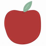 Image result for Red Apple Cartoon Png