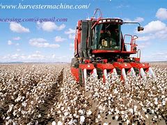 Image result for Cotton Picking Machinery