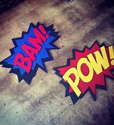 Image result for Bam Comic Book Art