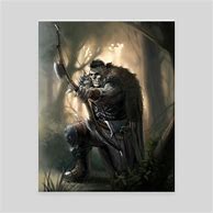 Image result for Half-Orc Ranger Art