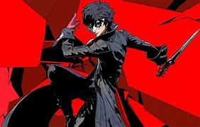 Image result for Persona 5 Joker Red