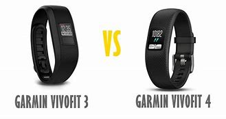 Image result for Garmin Vivofit 3 vs 4