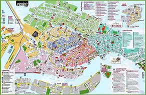 Image result for Venice Sightseeing Map