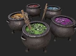 Image result for Witch Cauldron Lean