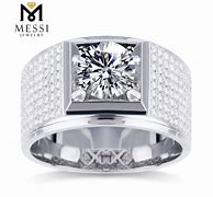 Image result for Moissanite Rings for Men