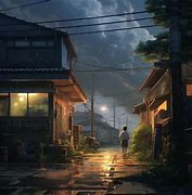 Image result for Anime Street Scene