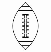 Image result for Rugby Ball Outline PNG