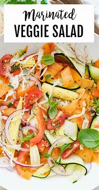 Image result for Best Marinated Vegetable Salad