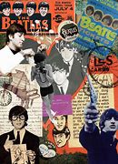 Image result for Beatles Art Collage