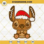 Image result for Stitch Cartoon Christmas