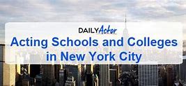 Image result for Theatre Schools in New York