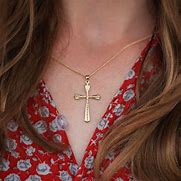 Image result for Fancy Gold Cross