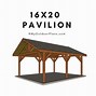 Image result for 16 X 20 Pavilion Plans