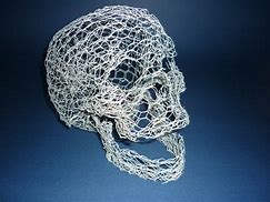 Image result for Human Skull 3D Model Wireframe Abstract