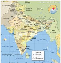 Image result for Ezilon Map India