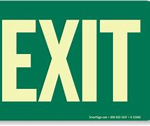 Image result for Door Entrance and Exit Signs