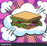 Image result for Image of Three Separate Layer Sandwich