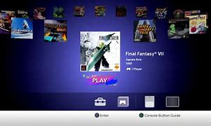 Image result for PS1 Menu