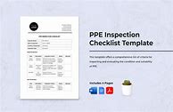 Image result for PPE Checklist Template