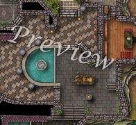 Image result for Dnd Castle Wall Battle Map