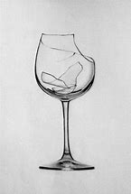 Image result for A Sketch of a Broken Glass