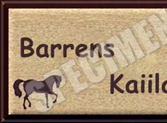 Image result for Barren Sign