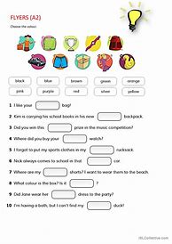 Image result for Flyers Worksheets.pdf