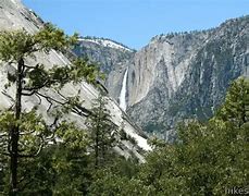 Image result for Mist Trail Yosemite Sunset