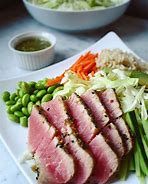 Image result for Sesame Wasabi Encrusted Tuna