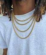 Image result for Rope Gold Chain Styles