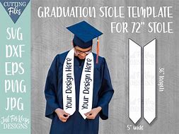 Image result for Graduation Stole Template