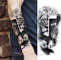 Image result for Fighting Lion Tattoo