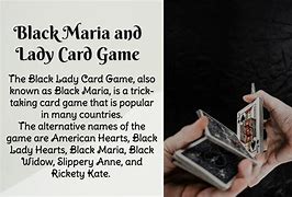 Image result for Card Games a Black