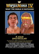 Image result for WrestleMania 4 Cover