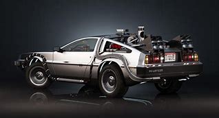 Image result for Back to the Future DeLorean Cartoon