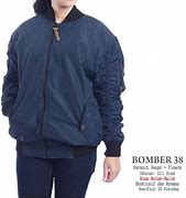 Image result for Vector Jaket Bomber Biru