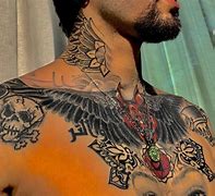 Image result for Zayn Chest Tattoos