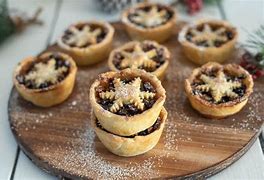 Image result for Christmas Crackers and Mince Pies