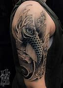 Image result for Koi Sleeve Tattoo for Black Women