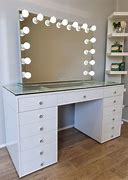 Image result for Fold Up Makeup Table