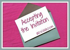 Image result for Accept an Invitation