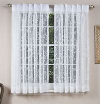 Image result for Lace Window Curtains