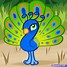 Image result for Peacock Face Cartoon