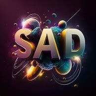 Image result for Sadness Word Art