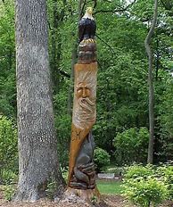 Image result for Tree Totem Pole